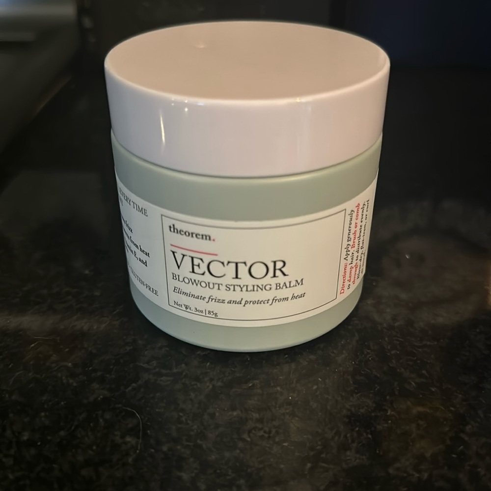Theorem Hair Vector Blow Out Balm New